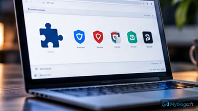 Cómo auditar las extensiones del navegador y eliminar las que sobran — imagen editorial destacada de Myblogsoft.