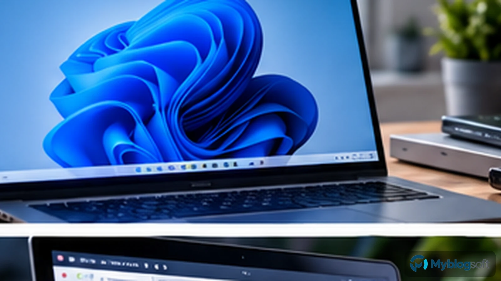 Cómo liberar espacio en Windows 11 sin borrar archivos importantes ni romper nada — imagen editorial destacada de Myblogsoft.