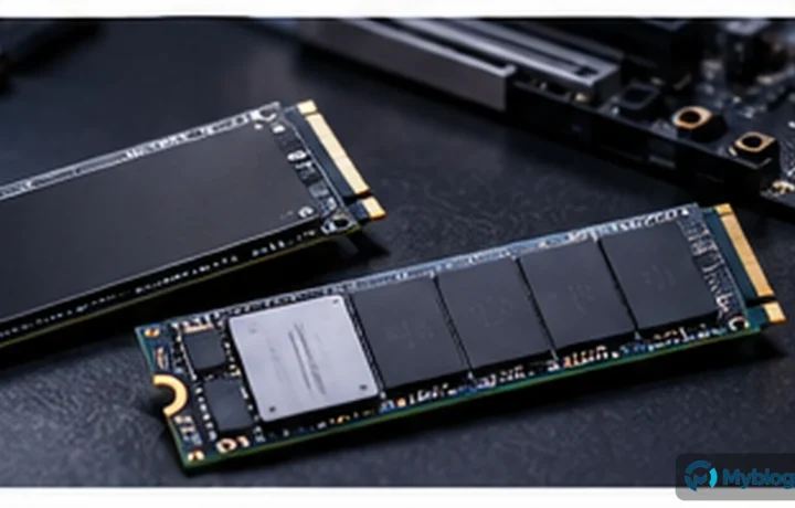 PCIe 4.0 vs PCIe 5.0 en SSD: cuándo se nota la diferencia de verdad — imagen editorial destacada de Myblogsoft.