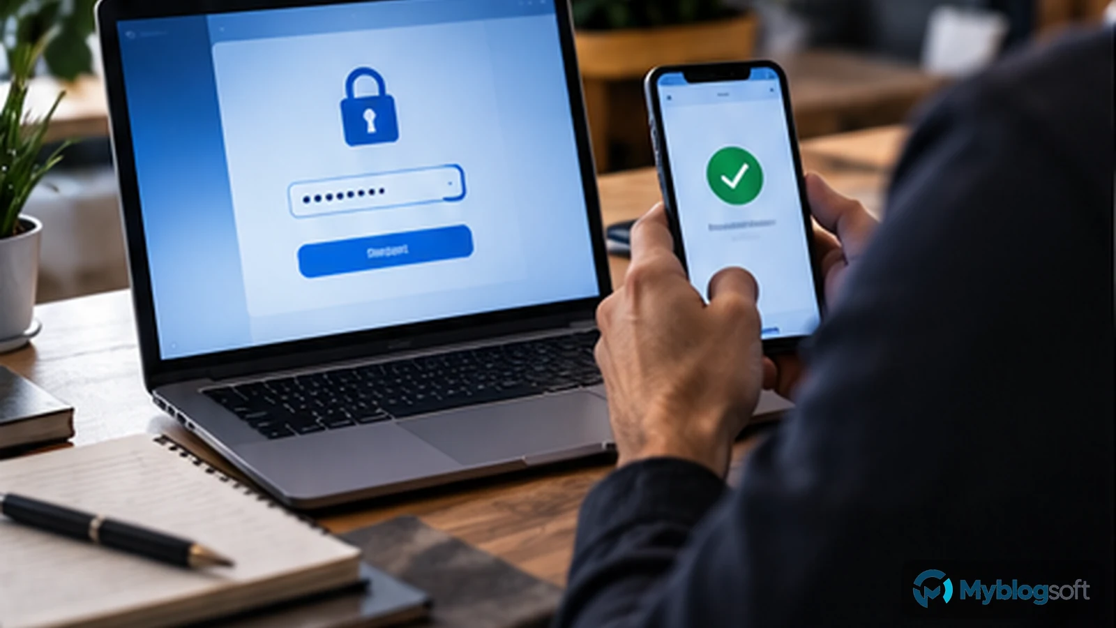 Qué hacer si tu correo y contraseña aparecen en una filtración de datos — imagen editorial destacada de Myblogsoft.